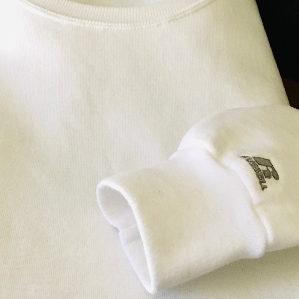 NEW Crewneck Long Sleeve RUSSELL Cotton Woman's Sweatshirt